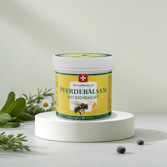 Baume cheval avec venin d'abeille