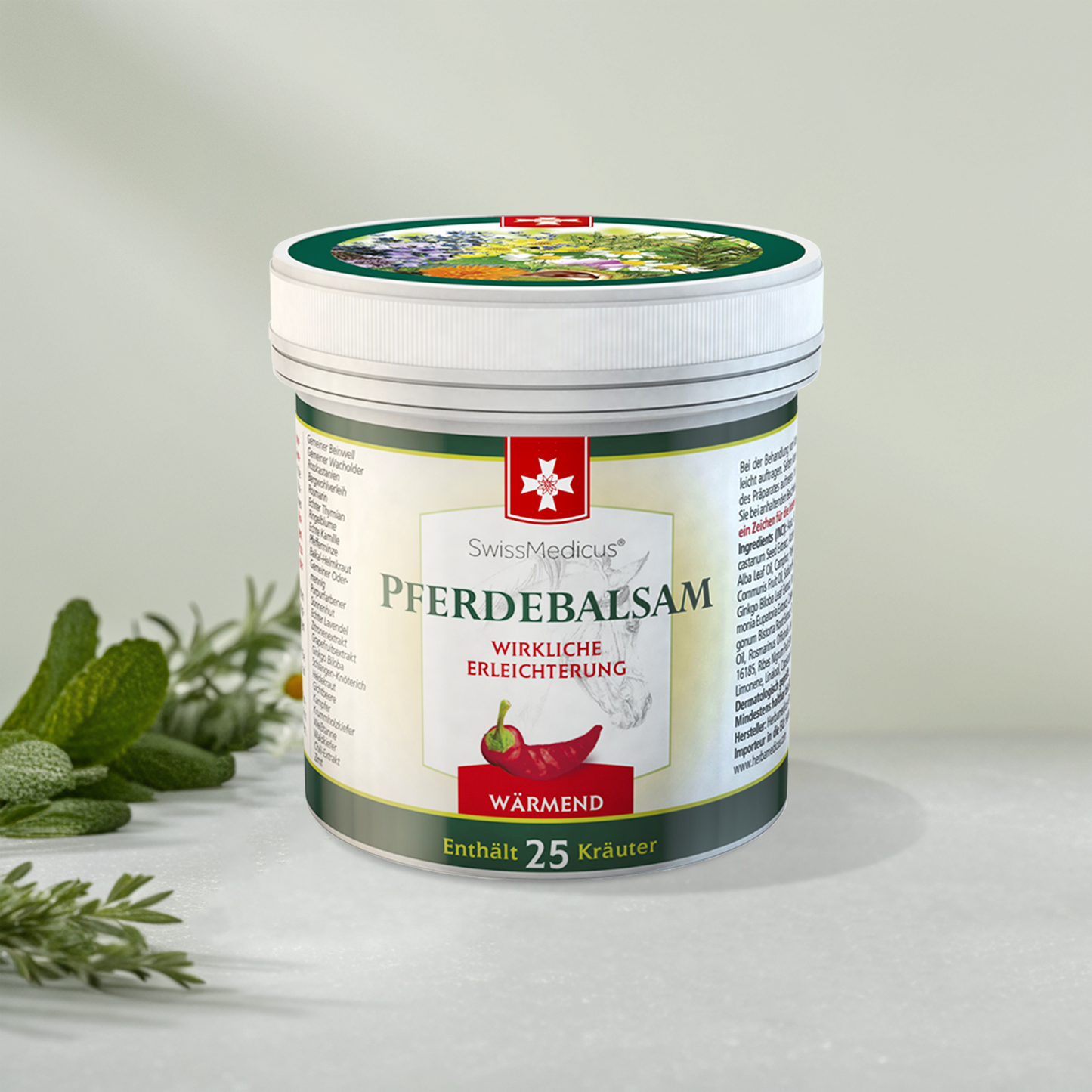 Pferdebalsam chauffant