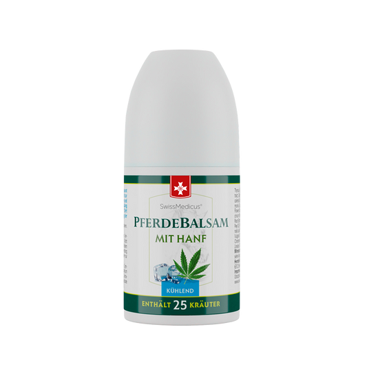 Baume cheval rafraîchissant avec chanvre ROLL-ON