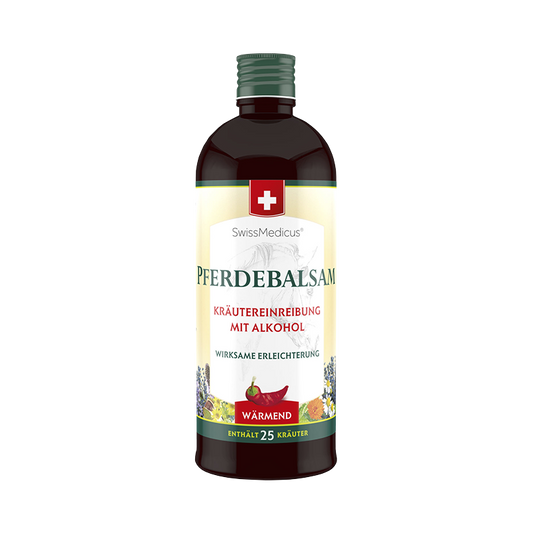 Friction alcoolisée aux herbes chauffante