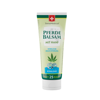 Pferdebalsam au chanvre rafraîchissant