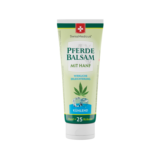 Pferdebalsam au chanvre rafraîchissant