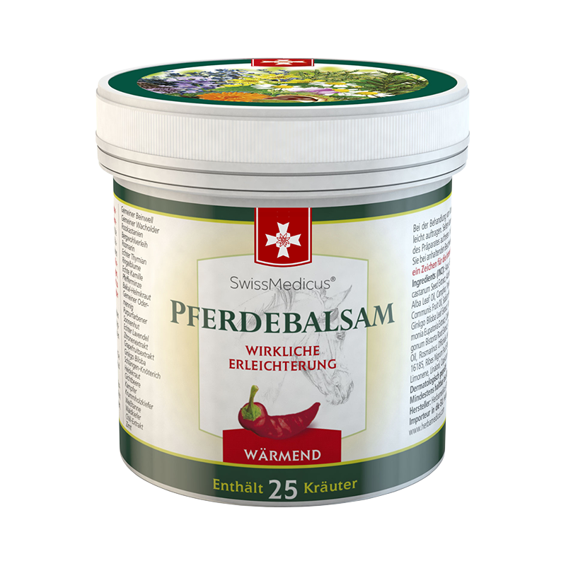Pferdebalsam chauffant