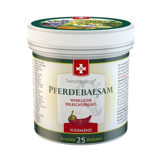 Pferdebalsam chauffant