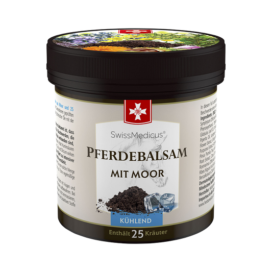 Pferdebalsam avec refroidissement à la tourbe