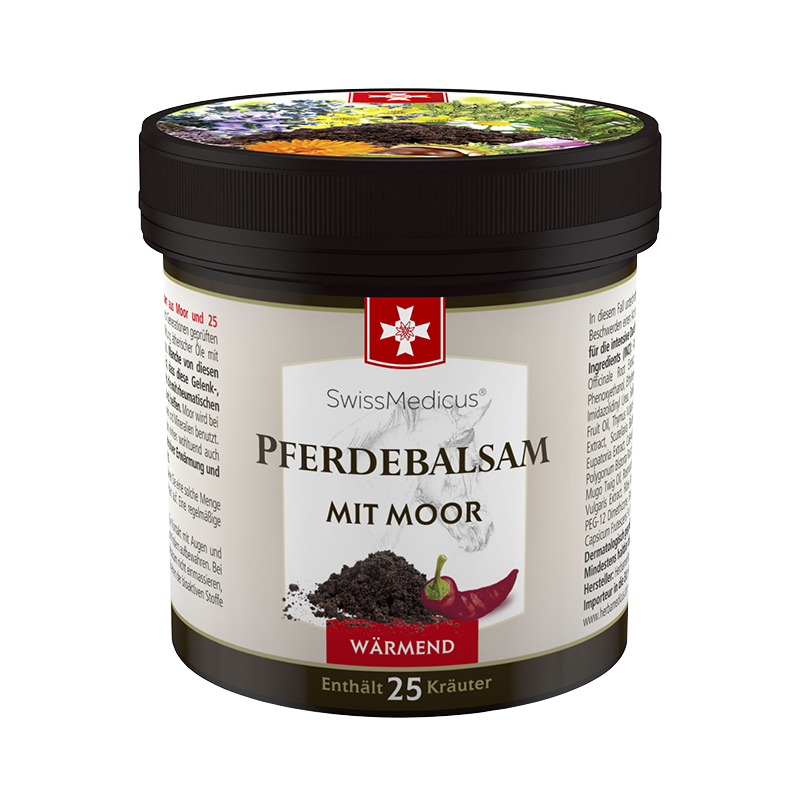 Pferdebalsam avec réchauffement de la tourbe