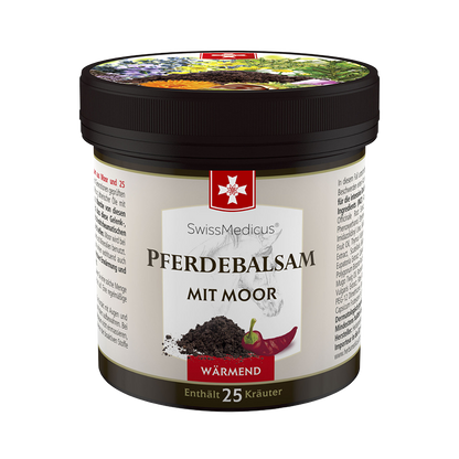 Pferdebalsam avec réchauffement de la tourbe