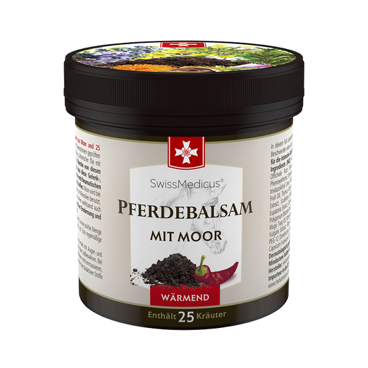 Pferdebalsam avec réchauffement de la tourbe
